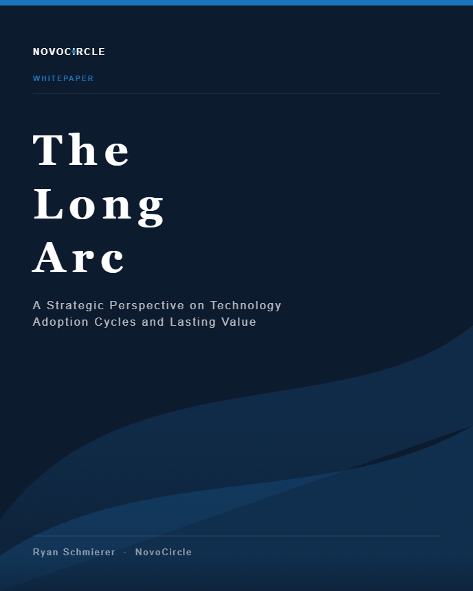 The Long Arc: A Practitioner’s Guide to the Six Stages of EA Evolution &mdash; whitepaper cover